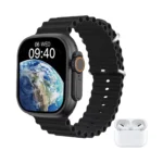 ساعت هوشمند KEQIWEAR مدل KW52 Ultra3 به همراه ایرپاد