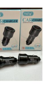 شارژر فندکی سوپر فست ماشین 55 وات مدل WKN-C803 (USB-C + USB-A)