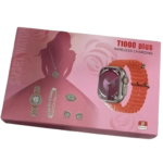 ساعت هوشمند T1000 Plus با ست زیورآلات و بند سیلیکونی